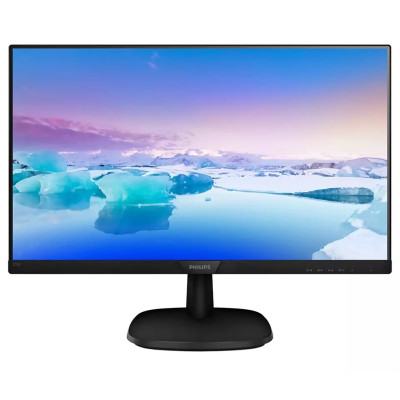 Монітор 27" Philips 273V7QDAB/00, Black, WLED, IPS, 1920x1080 (16:9), 4 мс, 250 кд/м²,  1000:1, 178°/178°, 2x2 Вт, VGA/DVI-D/HDMI, VESA 100x100 мм