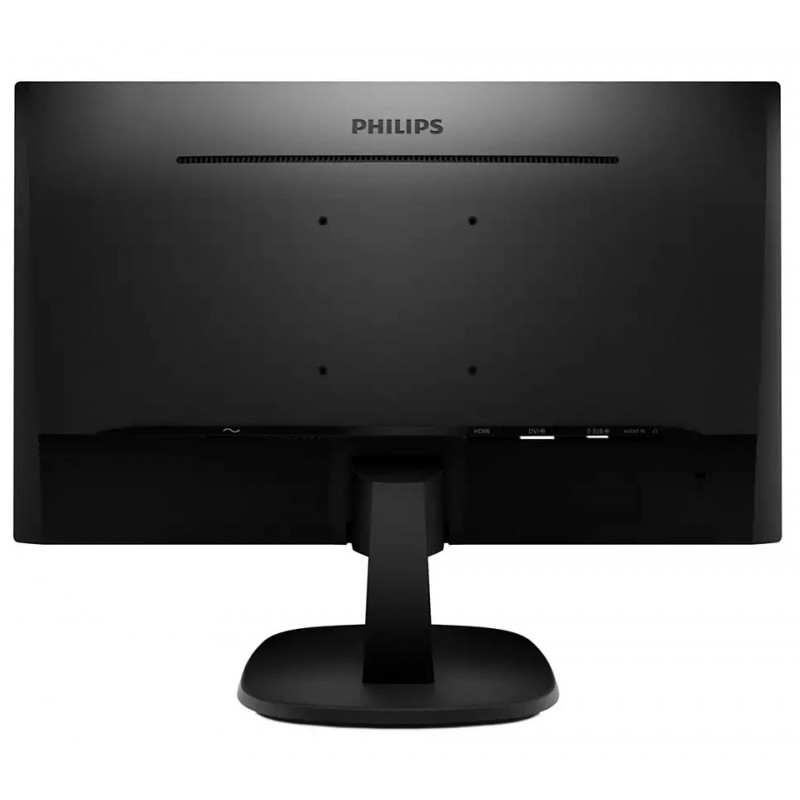 Монітор 27" Philips 273V7QDAB/00, Black, WLED, IPS, 1920x1080 (16:9), 4 мс, 250 кд/м²,  1000:1, 178°/178°, 2x2 Вт, VGA/DVI-D/HDMI, VESA 100x100 мм