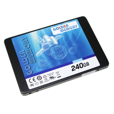 Твердотільний накопичувач 240Gb, Golden Memory G300, SATA3, 2.5", MLC, 500/330 MB/s (GMSSD240GB)