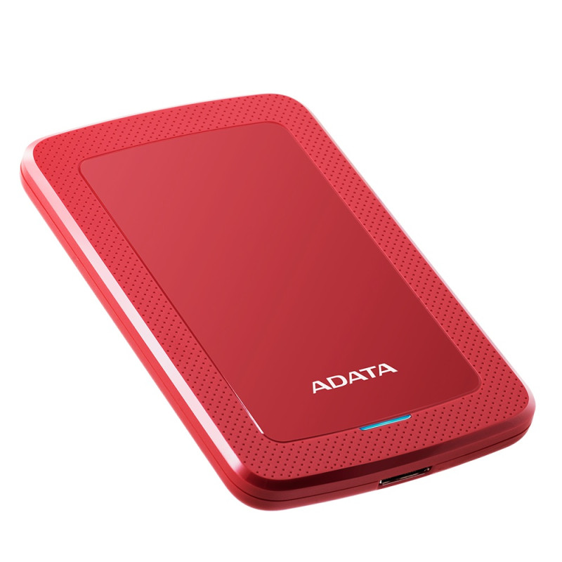 Зовнішній жорсткий диск 1Tb ADATA HV300, Red, 2.5", USB 3.2 (AHV300-1TU31-CRD)