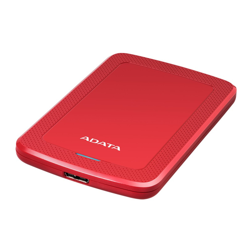 Зовнішній жорсткий диск 1Tb ADATA HV300, Red, 2.5", USB 3.2 (AHV300-1TU31-CRD)