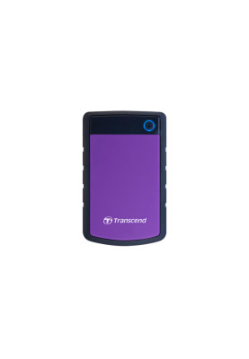 Зовнішній жорсткий диск 4Tb Transcend StoreJet 25H3, Purple, 2.5", USB 3.1 (TS4TSJ25H3P)