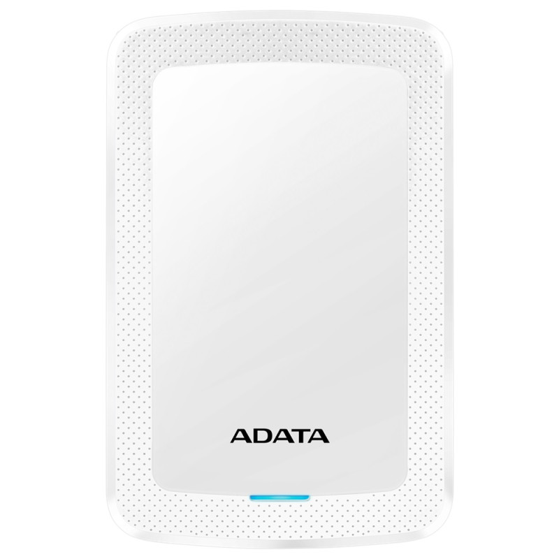 Зовнішній жорсткий диск 1Tb ADATA HV300, White, 2.5", USB 3.2 (AHV300-1TU31-CWH)