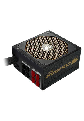 Блок живлення 800W, Cougar GX 800, Black, 140 мм, PFC, 80 Plus Gold, Modular, 20+4 pin, 2x4+4 pin, 4x6+2 pin, 4xMolex, 10xSATA, OVP/OPP/SCP/UVP/OCP