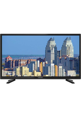Телевізор 39" Liberton 39AS1HDT, LED, HD, 1366x768, 60 Гц, DVB-T2/С, 3xHDMI, USB, VESA 200x100