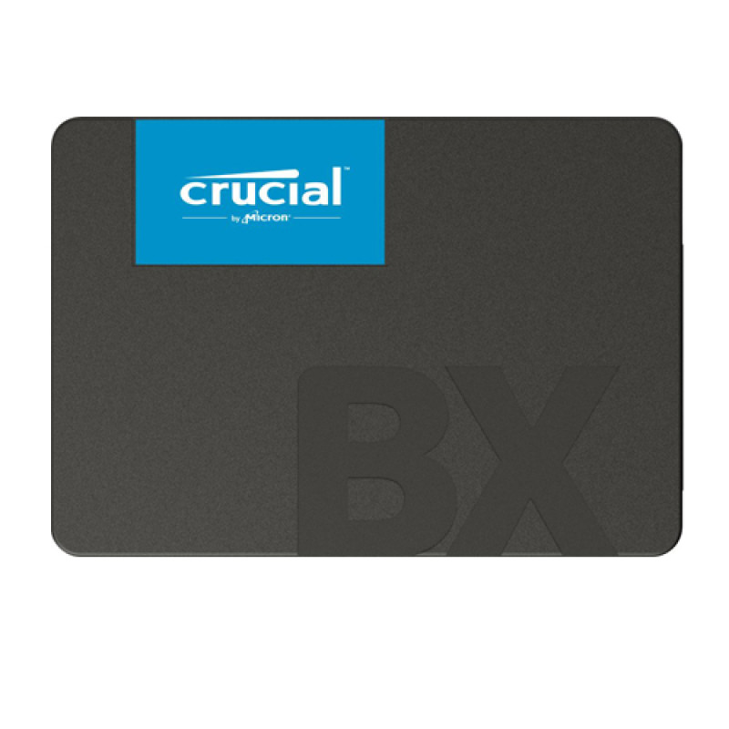 Твердотільний накопичувач 480Gb, Crucial BX500, SATA3, 2.5", 3D TLC, 540/500 MB/s (CT480BX500SSD1)