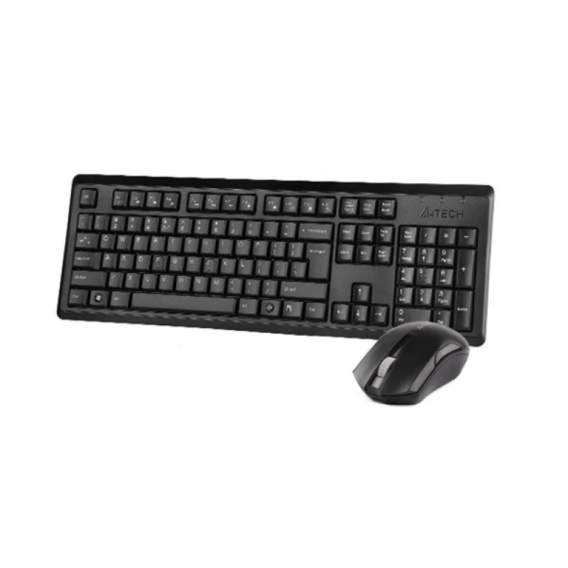 Комплект бездротовий A4Tech 4200N, Black, V-TRACK, радіус дії до 15 м