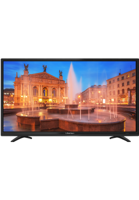 Телевізор 39" Liberton 39AS1HDTA1 LED HD 1366x768, 60 Гц, Smart-TV, DVB-T2/C, 3xHDMI, 2xUSB, VESA 200x100
