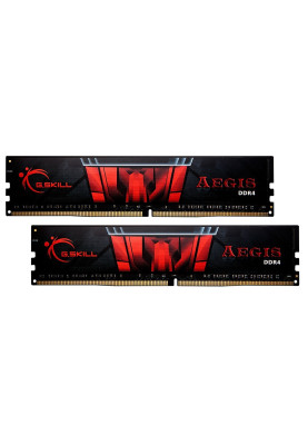 Пам'ять 16Gb x 2 (32Gb Kit) DDR4, 3000 MHz, G.Skill Aegis, 16-18-18-38, 1.35V (F4-3000C16D-32GISB)