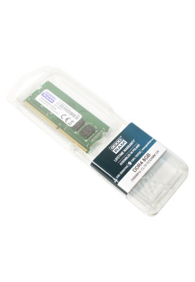 Пам'ять SO-DIMM, DDR4, 8Gb, 2666 MHz, Goodram, 1.2V (GR2666S464L19S/8G)