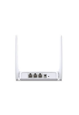 Роутер Mercusys MW301R Wi-Fi 802.11b/g/n, 300Mb, 3 LAN 10/100Mb, режим точки доступу, швидке налаштування безпеки, PoE