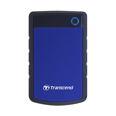 Зовнішній жорсткий диск 4Tb Transcend StoreJet 25H3, Dark Blue, 2.5", USB 3.1 (TS4TSJ25H3B)
