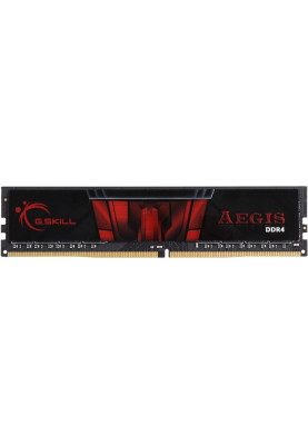 Пам'ять 16Gb DDR4, 3000 MHz, G.Skill Aegis, 16-18-18-38, 1.35V (F4-3000C16S-16GISB)