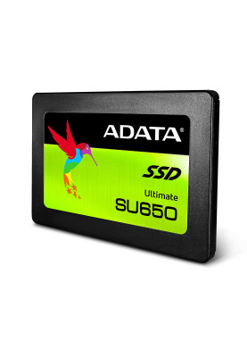 Твердотільний накопичувач 480Gb, ADATA Ultimate SU650, SATA3, 2.5", 3D TLC, 520/450 MB/s (ASU650SS-480GT-R)