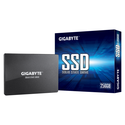 Твердотільний накопичувач 256Gb, Gigabyte, SATA3, 2.5", TLC, 520/500 MB/s (GP-GSTFS31256GTND)