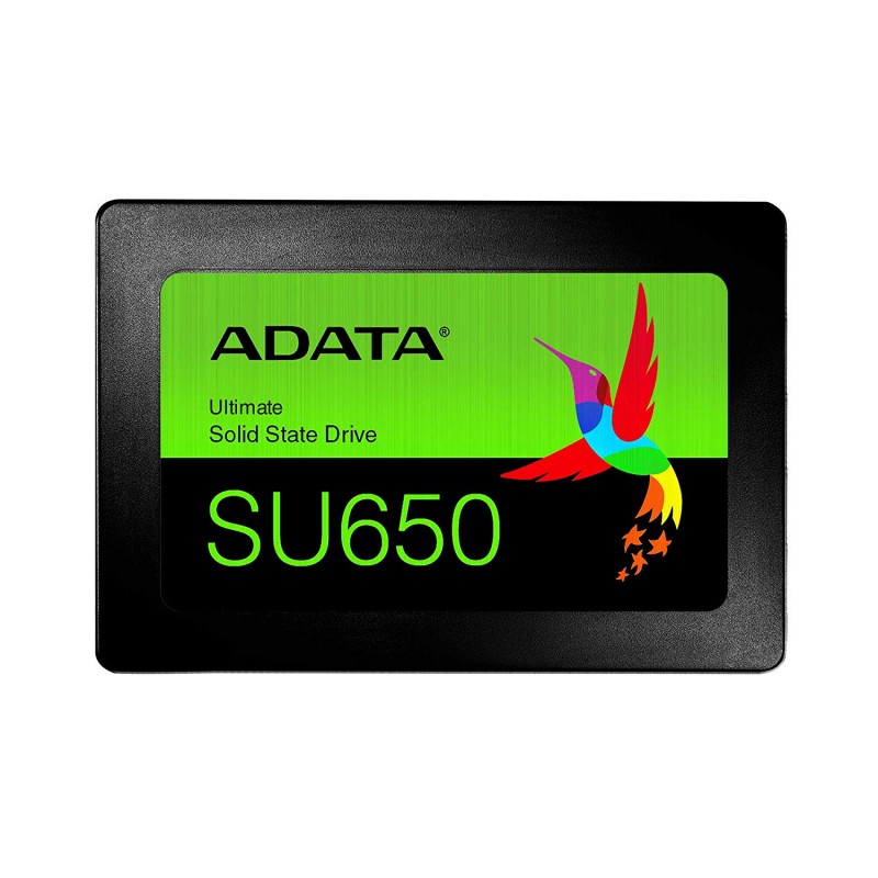 Твердотільний накопичувач 240Gb, ADATA Ultimate SU650, SATA3, 2.5", 3D TLC, 520/450 MB/s (ASU650SS-240GT-R)