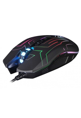 Миша A4Tech X77 USB X7 Game Oscar Neon mouse, Optical, 2400 dpi, Black