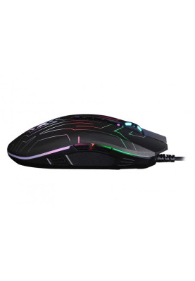 Миша A4Tech X77 USB X7 Game Oscar Neon mouse, Optical, 2400 dpi, Black
