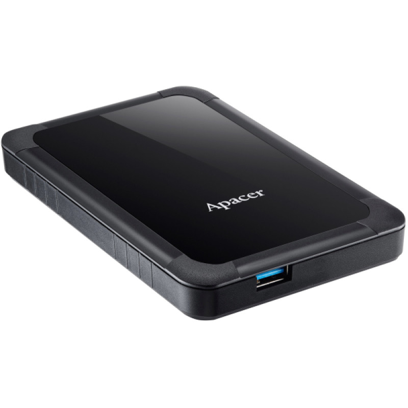 Зовнішній жорсткий диск 2Tb Apacer AC532, Black, 2.5", USB 3.1 (AP2TBAC532B-1)