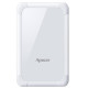 Зовнішній жорсткий диск 2Tb Apacer AC532, White, 2.5", USB 3.1 (AP2TBAC532W-1)