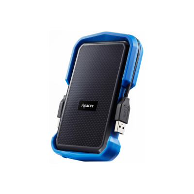 Зовнішній жорсткий диск Apacer 2Tb AC631, Black/Blue, 2.5", USB 3.1 (AP2TBAC631U-1)