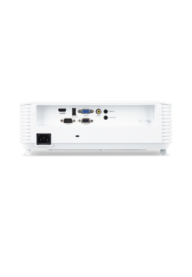 Проектор Acer S1286H, White, короткофокусний, 1024x768 (4:3), 3500 лм, 20 000:1, VGA/HDMI, DLP, 16 Вт, 313x255x113 мм, 3.1 кг, лампа OSRAM (MR.J0F)