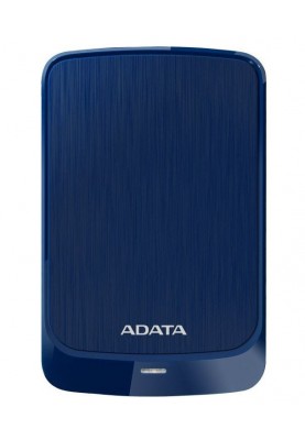 Зовнішній жорсткий диск 1Tb ADATA DashDrive HV320, Dark Blue, 2.5", USB 3.2 (AHV320-1TU31-CBL)