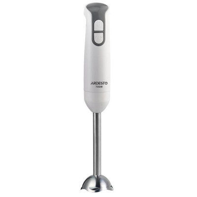 Блендер Ardesto HBL-1430, White, 700W, занурювальний, 2 швидкості, 3 насадки, турборежим