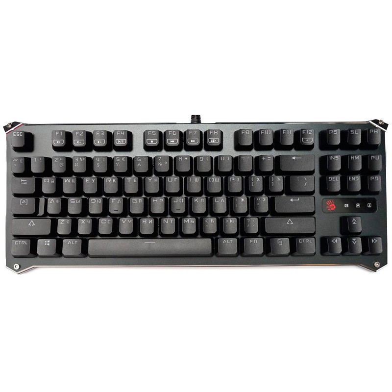 Клавіатура A4Tech Bloody B930, USB Black игровая, механическая, RGB-подсветка, LK Libra Brown Switch