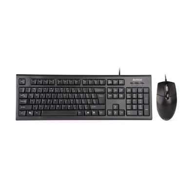 Комплект A4Tech KRS-8572, Black, дротовий, USB
