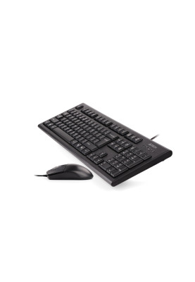 Комплект A4Tech KRS-8572, Black, дротовий, USB