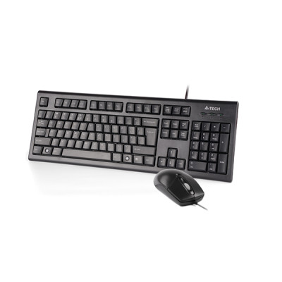 Комплект A4Tech KRS-8572, Black, дротовий, USB