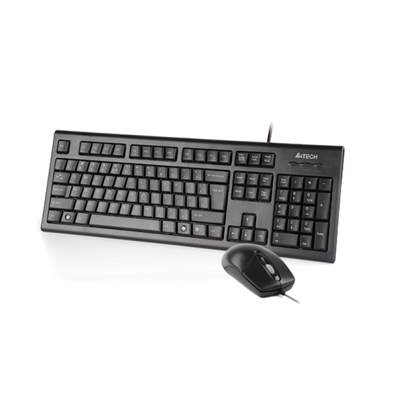 Комплект A4Tech KRS-8572, Black, дротовий, USB