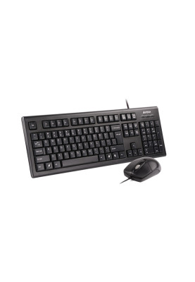 Комплект A4Tech KRS-8572, Black, дротовий, USB