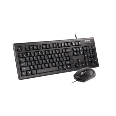 Комплект A4Tech KRS-8572, Black, дротовий, USB