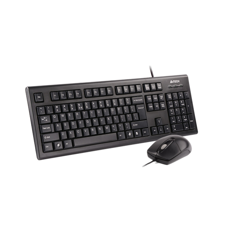 Комплект A4Tech KRS-8572, Black, дротовий, USB