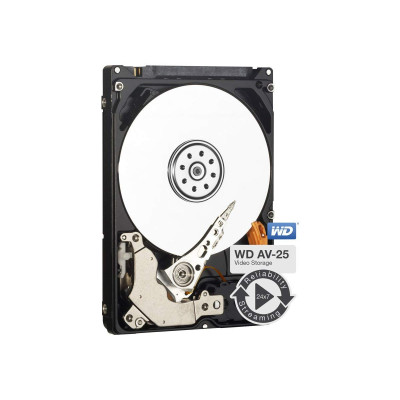 Жорсткий диск 2.5" 500Gb Western Digital AV-25, SATA2, 16Mb, 5400 rpm (WD5000LUCT) (Ref)