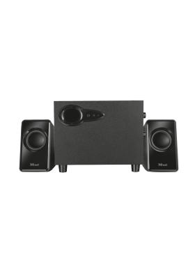 Колонки 2.1 Trust Avora, Black, 9W (2x1.5W + 6W), працює від USB, сабвуфер з регулятором гучності та басу (20442)