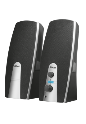 Колонки 2.0 Trust MiLa, Black, 5W, працює від USB, роз'єм для підключення навушників (16697) (пошкоджено упаковку)