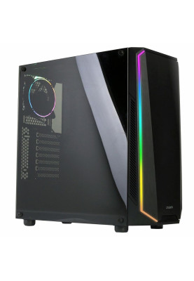 Корпус Zalman K1 (Black) Steel/Plastic, ATX, M-ATX, M-ITX Mid Tower, USB 3.0 x 2, USB 2.0 x 2, LED контролер