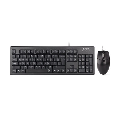 Комплект A4Tech KR-8372, Black, дротовий, USB (KR-83+OP-720)