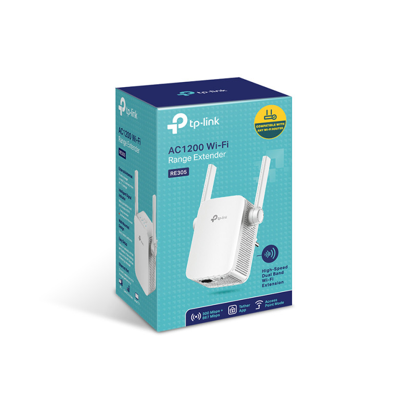 Wi-Fi повторювач TP-Link RE305, 1167Mbps