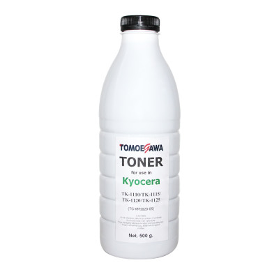 Тонер Kyocera TK-1110/TK-1120/TK-1125, Black, FS-1025/1040/1060/1061/1125/1325, FS-1020MFP/1120MFP, 500 г, Tomoegawa (TG-KM1020-05)