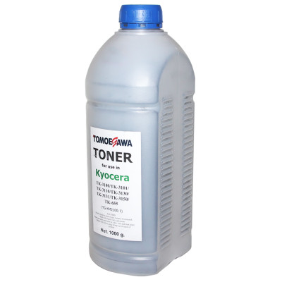Тонер Kyocera TK-3100/3110/3130/3150, Black, FS-2100/4100, M3040/M3540, 1 кг, Tomoegawa (TG-KM2100-1)