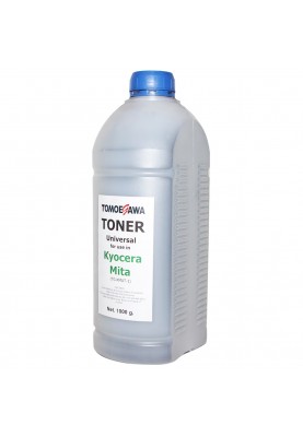 Тонер Kyocera Universal, для TK-17/18/55/65/110/112/120/140/142/160/170/410/435/437/485/1130/1140, 1 кг, Tomoegawa (TG-KMUT-1)