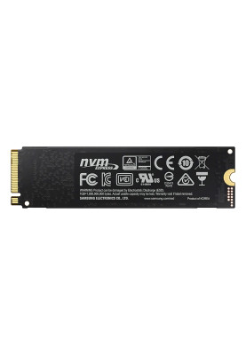 Твердотільний накопичувач M.2 250Gb, Samsung 970 Evo Plus, PCI-E 3.0 x4, MLC 3-bit, 3500/3300 MB/s (MZ-V7S250BW)