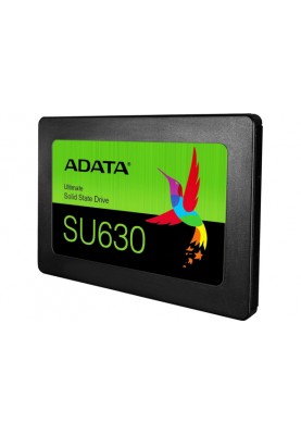 Твердотільний накопичувач 480Gb, ADATA Ultimate SU630, SATA3, 2.5", 3D QLC, 520/450 MB/s (ASU630SS-480GQ-R)