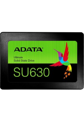 Твердотільний накопичувач 480Gb, ADATA Ultimate SU630, SATA3, 2.5", 3D QLC, 520/450 MB/s (ASU630SS-480GQ-R)