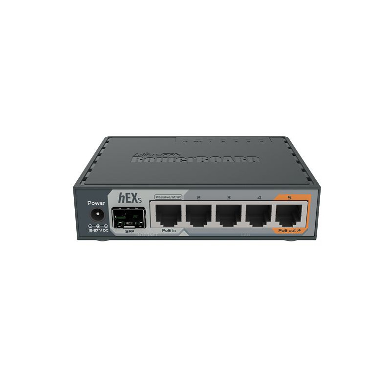 Комутатор Mikrotik hEX S (RB760IGS)