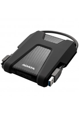 Зовнішній жорсткий диск 2Tb ADATA HD680 "Durable", Black, 2.5", USB 3.2 (AHD680-2TU31-CBK)
